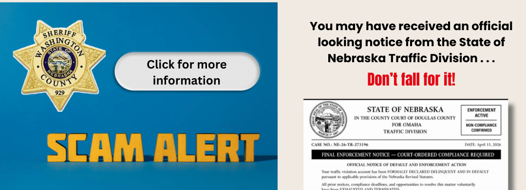 Scam banner
